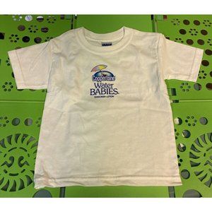Vintage Graphic T Shirt Toddlers 2T Water Babies Coppertone Gildan Ultra Cotton